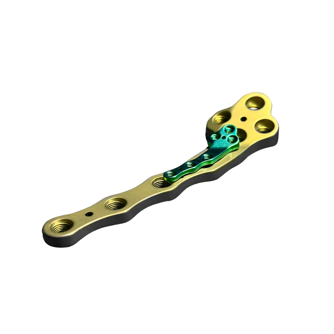 Placa TPLO - NT-Curve 2.4mm Ligamento Cruzado