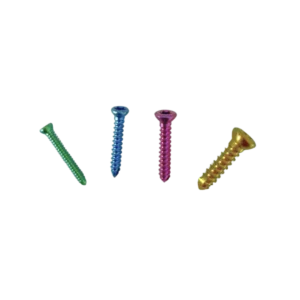 Tornillo Cortical - TC 2.0mm / 2.4mm / 2.7mm / 3.5mm Titanio Osteosíntesis