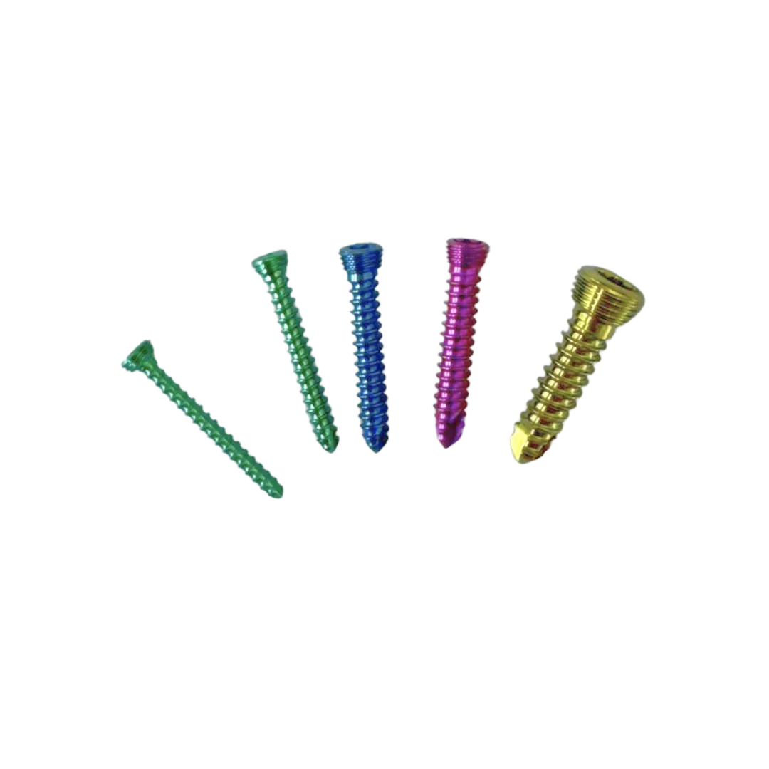 Tornillos Bloqueados de 1.5mm / 2.0mm / 2.4mm / 2.7mm y 3.5mm - TL Titanio