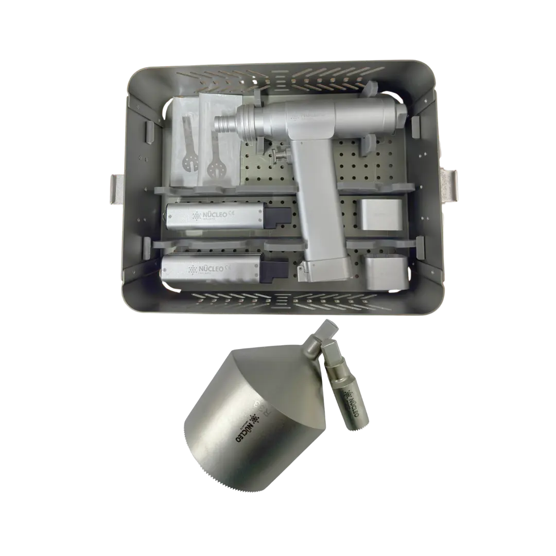 Kit Motor Quirúrgico – N-Multifunctional System + 11 Hojas de Sierra TPLO